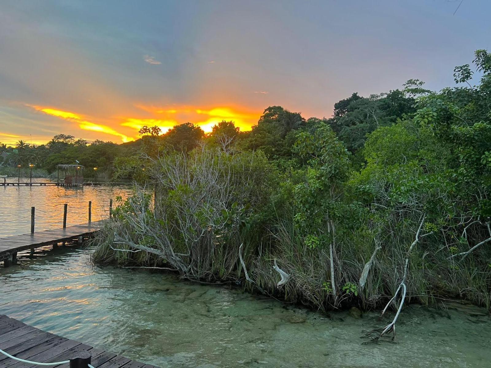 Villas Eco-Romanticas Kuuch Ka'Anil Bacalar Buitenkant foto